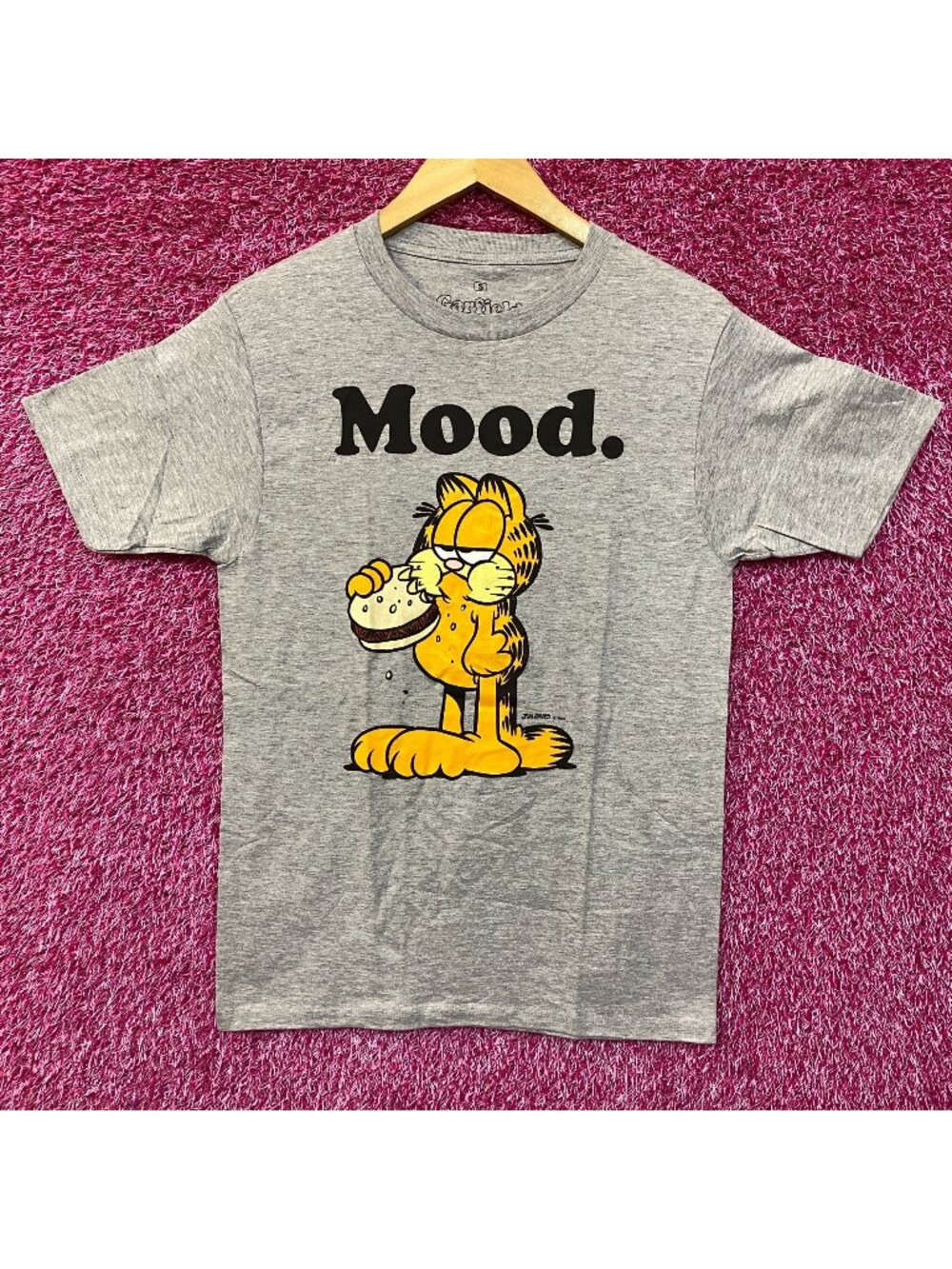 Garfield Sandwich Mood tshirt size Small